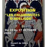 Affiche expo enluminures